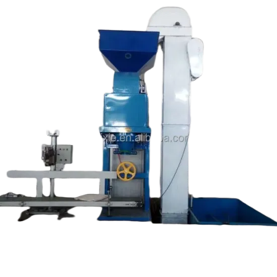 Semi-Automatic Fertilizer Pellet Bagger Packing Machine with Sewing Function