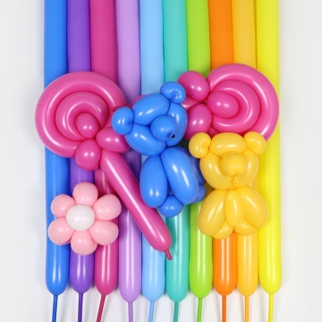 Hot Selling Diy Stripe Balloon Διακόσμηση: Ένα μαγικό μπαλόνι δημιουργικού ύφανσης για τα πάρτι γενεθλίων για παιδιά
