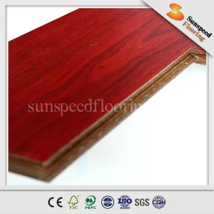 High quality red classen laminate flooring