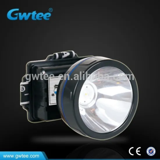 Waterproof rechargeable miner 3w led light headlight