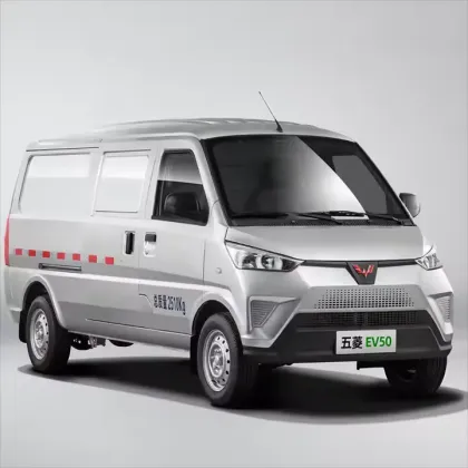 2024 SAIC Wuling EV50: LHD/RHD High-Speed Long-Range Electric Cargo Van for Vegetable Delivery
