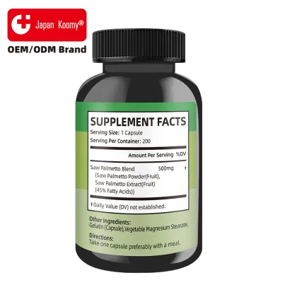 Shecome Saw Palmetto Prostate Support Saw Palmetto Capsule