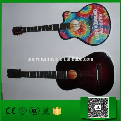 Mini instrument model, Wood guitar model, Home Furnishing decoration to send to friends birthday gift