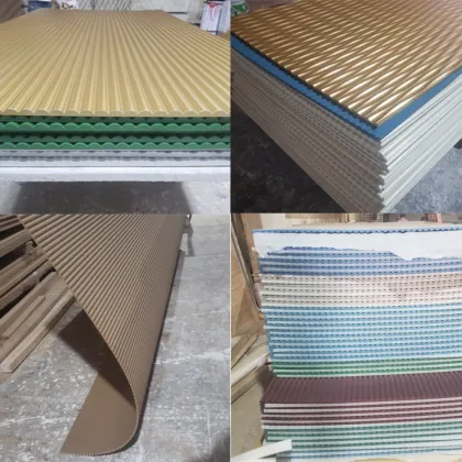 Flexible Soft Panels Embossed Decor Board for Furniture and Wall Covering