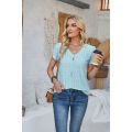 Casual Butterfly Sleeves blouse t shirt