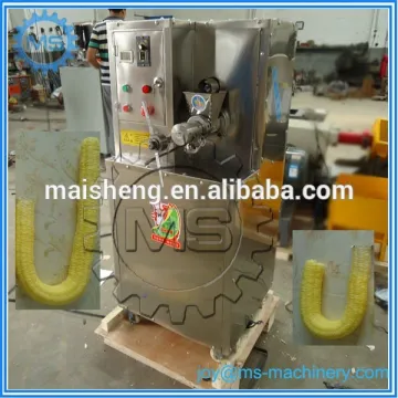 newest type professional corn puff snack extruder/corn stick hollow snack machine