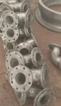 DI Threaded Flange  Double Flanged Bend