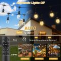 S14 LED light bulbs solar light string