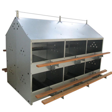 Chicken Layer Cage Prices with Nest Boxes for Egg Laying