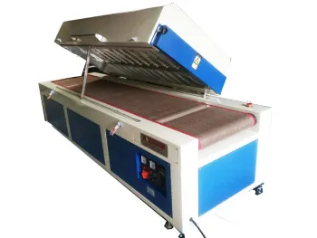 IR heating tubes hot air drying tunnel