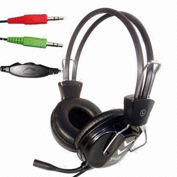 Cheap Headset for Computer with 20 to 20,000Hz Frequency Response