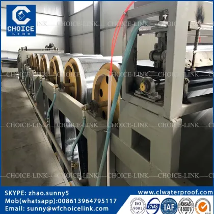 automatic small waterproofing building material making machinery