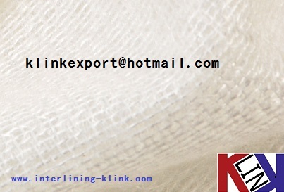 WEFT INSERT FUSIBLE INTERLINING FOR GARMENT 42gsm ---HOT!!