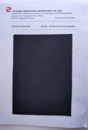 NP Plain Four Way Spandex factory