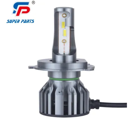 Car Headlight With Incandescent Bulbs