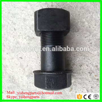 china factpry supply material 40Cr excavator track bolt nut M20*56