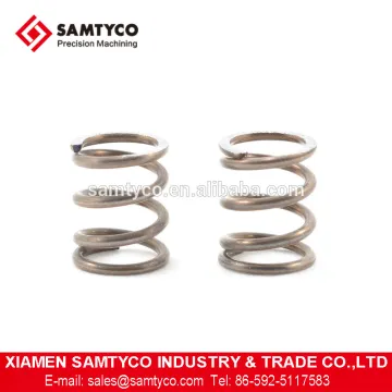 Customized CNC Machined Stainless Steel Brass Flat Coil Springs With Good Quality And Price