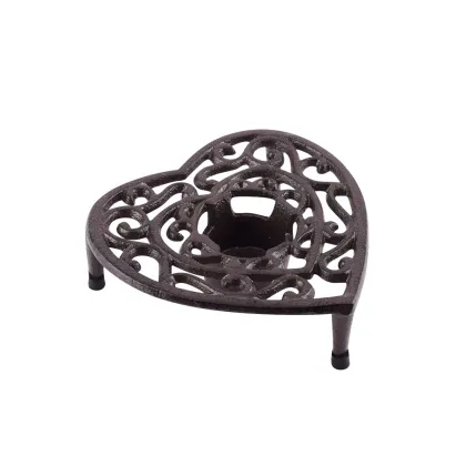 Traditional Cast Iron Teapot Warmer with Tea Lights