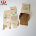 Κουτί κυπέλλου συσκευασίας προσαρμοσμένα κυματοειδή κιβώτια