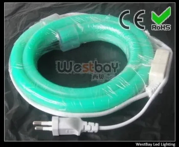 240V Green Mini Flex LED Neon for Architecture Lighting Outside