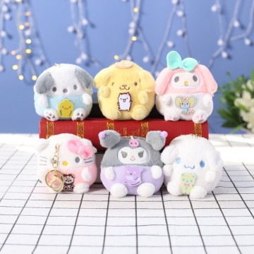 Cute Japanese Plush Toys: Cinnamoroll and Other Characters - Coin Wallets, Decorations, and Gifts
