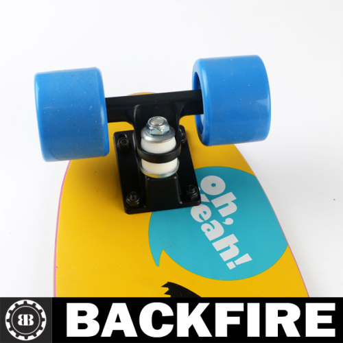 Backfire 2014 hot selling plastic fish trucks skateboard Professional Leading Manufacturer