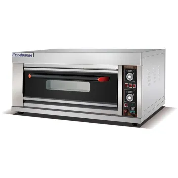 Large Black Glass Stainless Steel Baking Oven