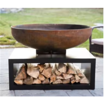 sell Corten Steel Curved Fire Bowls