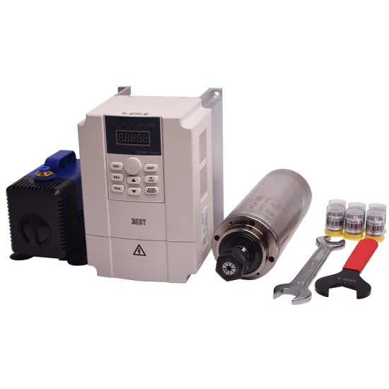 LIHAN 2.2KW CNC Wood Working Spindle Kit: High Accuracy 80x213mm, 400Hz, 24000RPM with ER20 Water Cooler