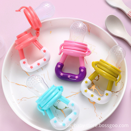 Customized Hot BPA-Free Chewable Silicone Baby Teether Toys Set
