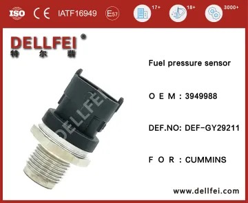 Fuel rail pressure sensor 3949988 For CUMMINS