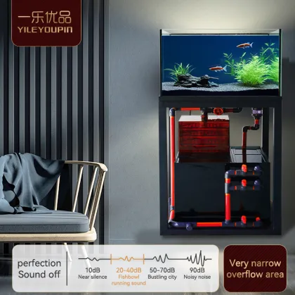 New Bottom Filter Tank Silent Office Fish Tank