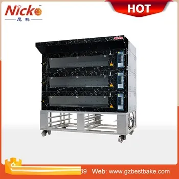 3 Decks Baking Oven Electric Deck Oven of Bakery Equipment
