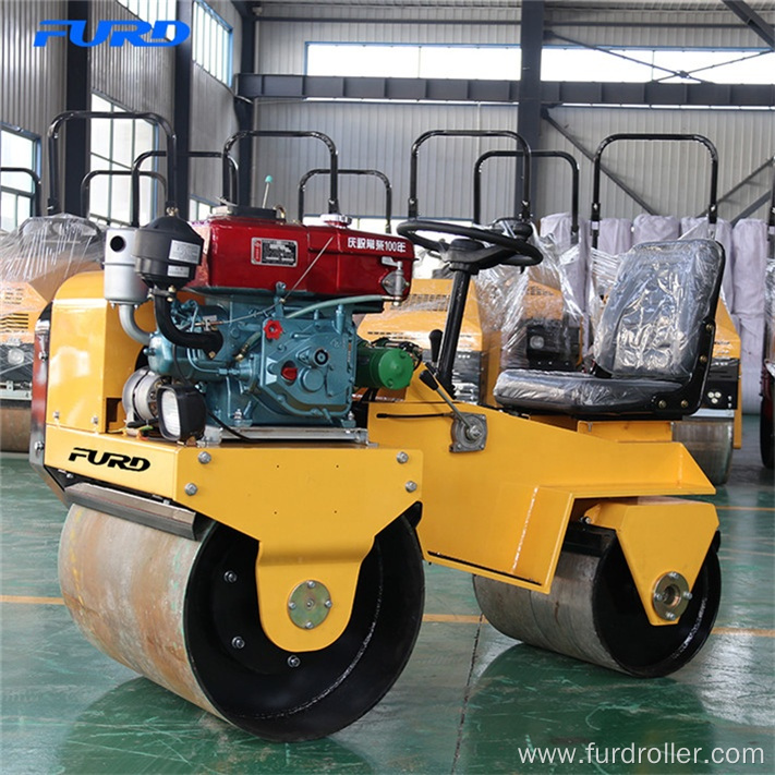 Ride-on Double Drum Vibration Road Roller for Sale