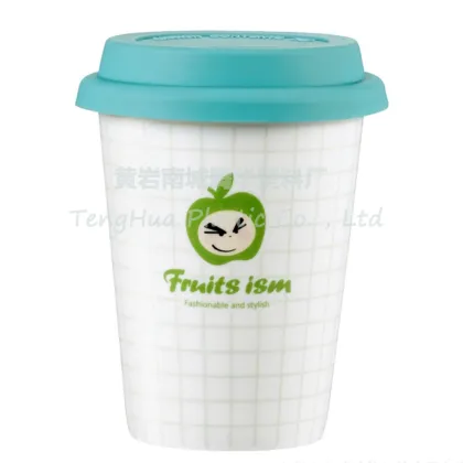 Mioo Best feeling Ceramic cup,Ceramic Coffee Cup ,Ceramic Mug Cup With Silica Gel Lid