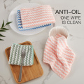 Water Absorption Ripple Pattern Towel Cleaning Cloth