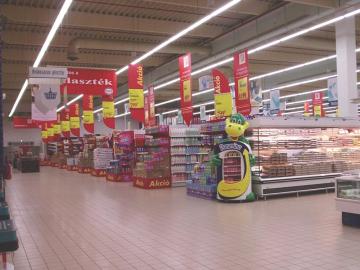 Best Supermarket Lighting Design:Linear Track Light System