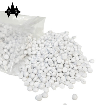 Белые гранулы ПВХ с высокой изоляцией