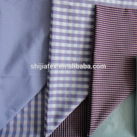 2016 new poly cotton yarn dyed fabric for suit