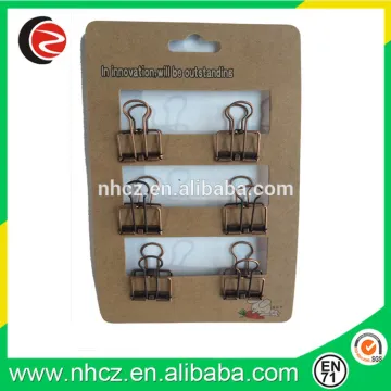 19MM Bronze Hole Binder clip