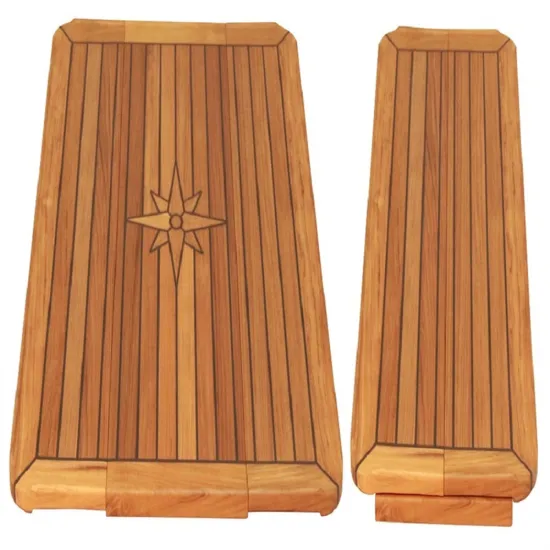 Marine Yacht Boat Sliding Teak Table Top 580/340x600, 580/340x800, 580/340x1000mm