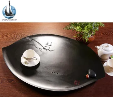 chinese style natural stone tea tray