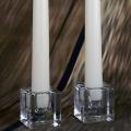 Modern Glass Taper Candle Holders