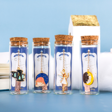 Ownday Wholesale Promotion: Moon Elves Metal Enamel Bookmarks