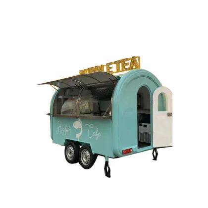 Greenway Food Trucks: Tiny Fast Food Trailers for Quick Service