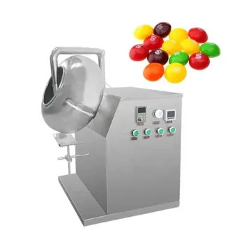 Chocolate Peanut Nut Coating Machine - Automatic Coated Pan System