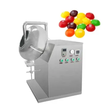 Chocolate Peanut Nut Coating Machine - Automatic Coated Pan System