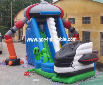Inflatable UFO Dry Slide for Sale