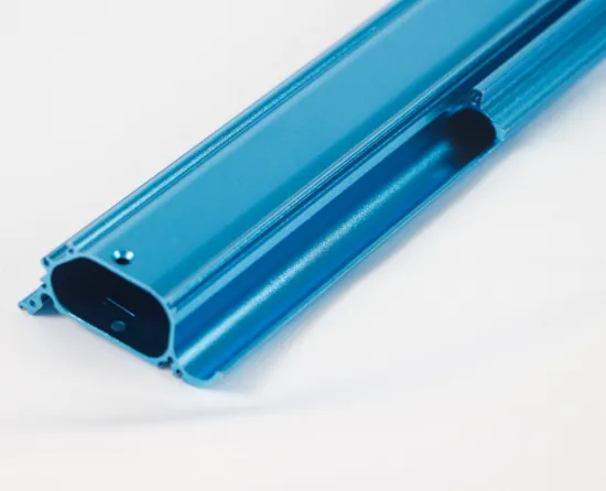 Custom CNC Milling, Drilling, Punching Aluminum Profiles in Various Colors