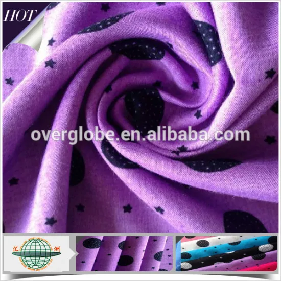 crepe quality printed 100% rayon fabric